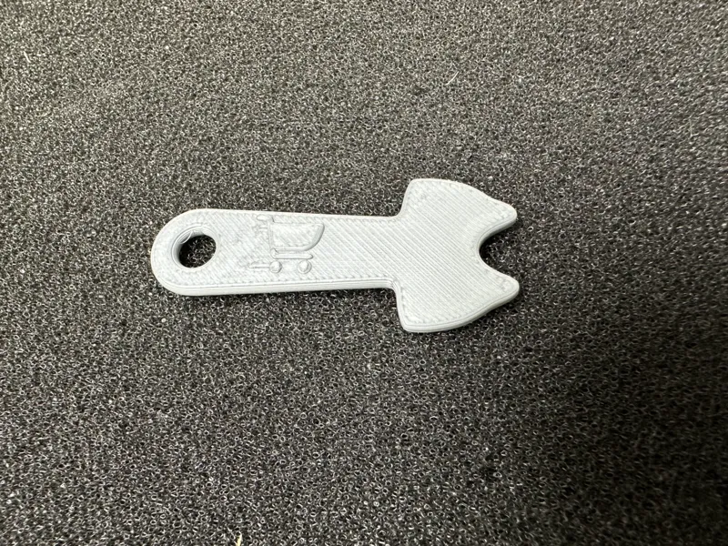 Shopping Card Key - removable