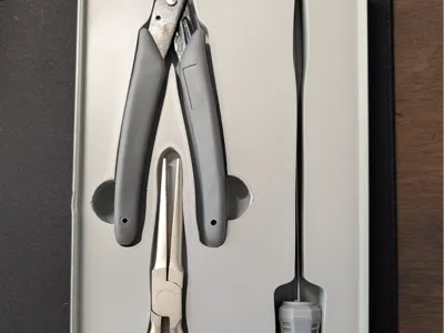 Gridfinity for Creality Snips, Pliers, Noz Cleaner