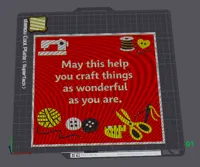 Sewing Photo With Words