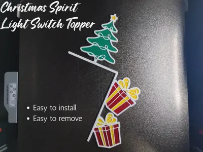 Christmas Light Switch Topper