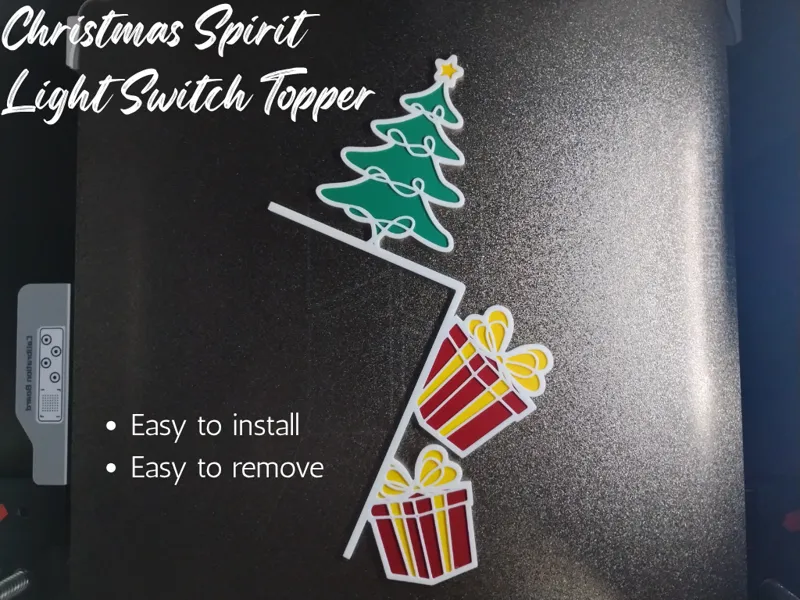 Christmas Light Switch Topper
