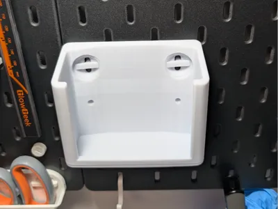 Ifixit Mako Skadis Holder w/lid T-Clip Mounted