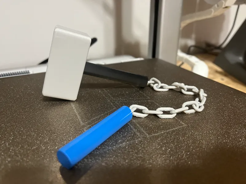 Hammer N Chain Fidget! (AMS FREE!!)