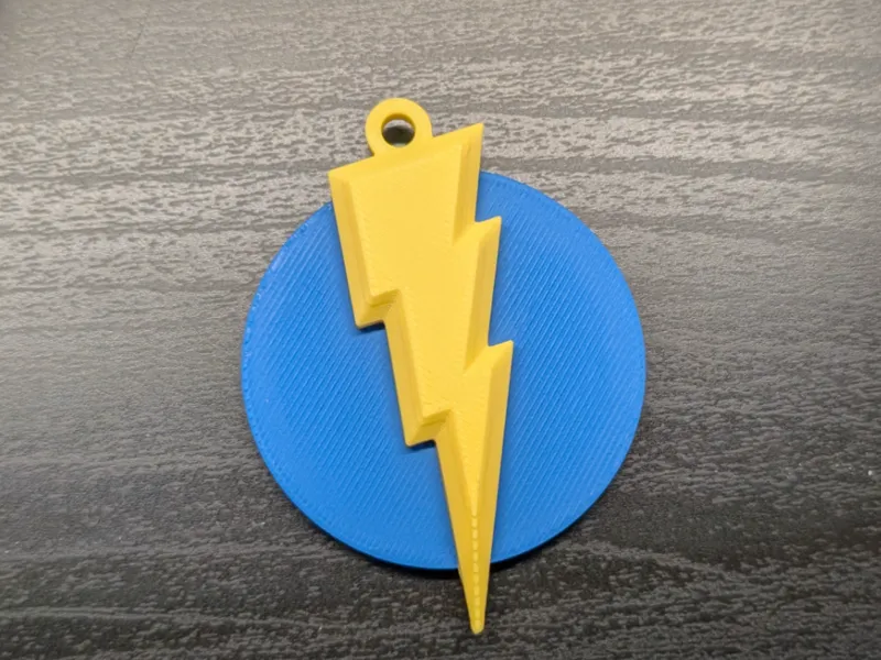 Lightning Bolt Logo (Bolt on Circle)