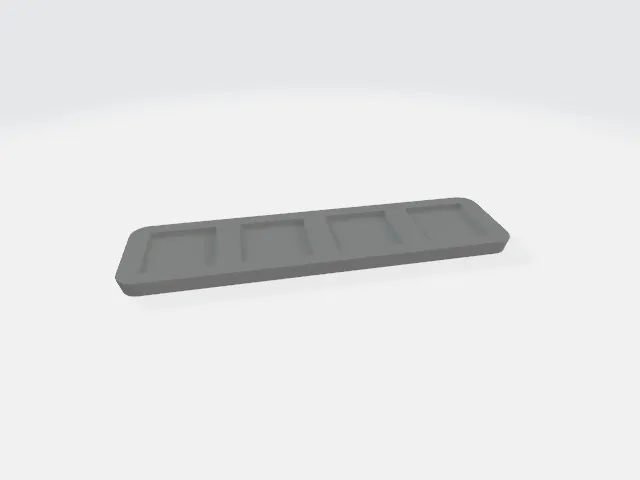 Base para macetas.