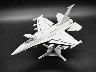 F-16 Fighting Falcon თვითმფრინავის მინიატურა thumbnail 1