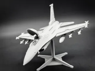 F-16 Fighting Falcon თვითმფრინავის მინიატურა thumbnail 4