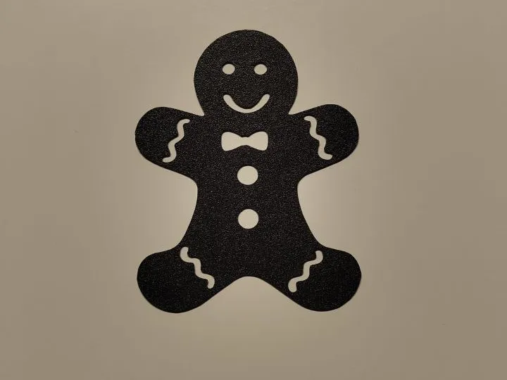 Bonhomme en pain d'épices décoratif