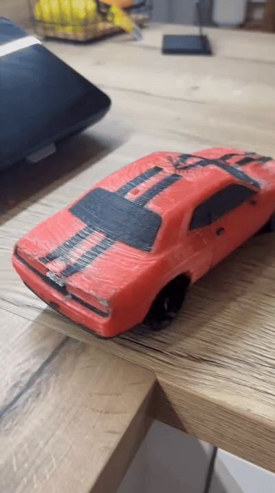 dodge challenger (print in place!)