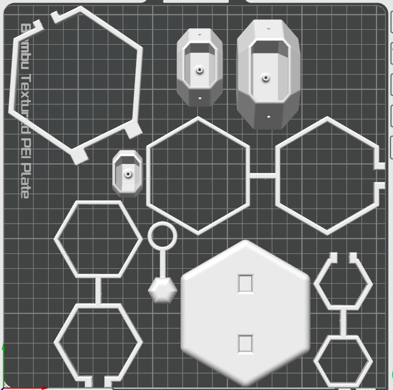 Miniatura 4 do modelo 3D 混沌摆存钱罐（桌面摆件）