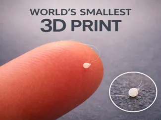 World's Smallest 3d print 