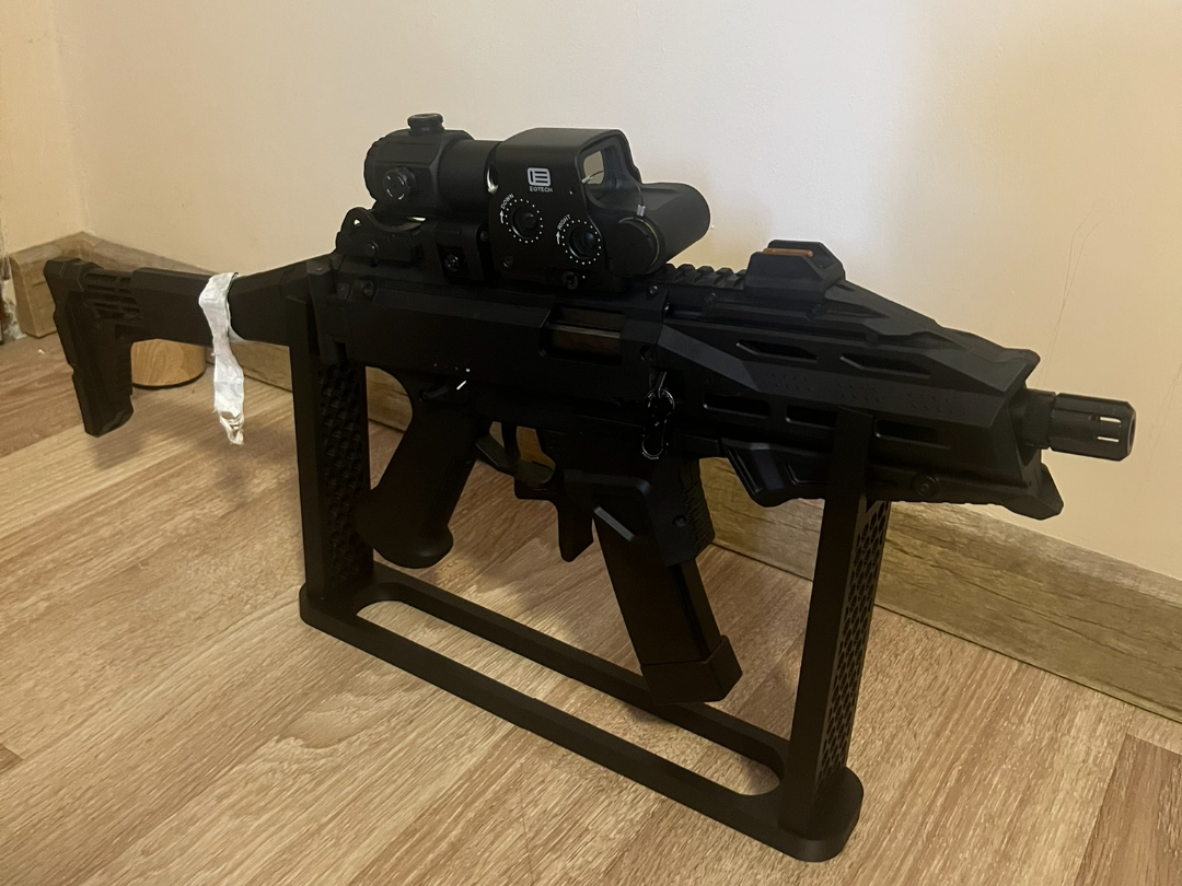 Airsoft Submachine Gun Rack