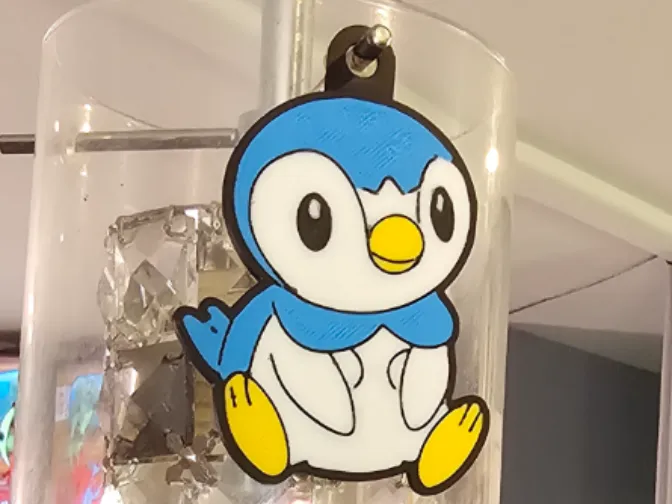 Piplup Keychain