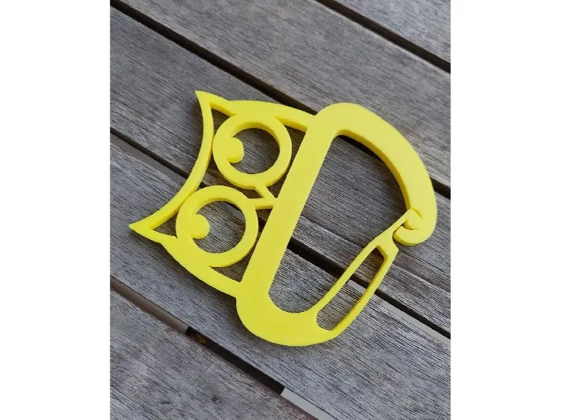 Decorative Owl Carabiner