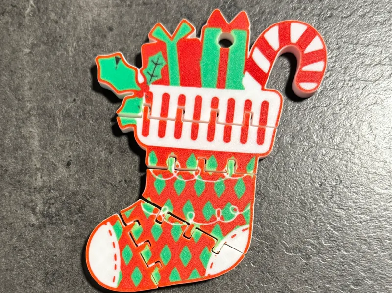 Flexi Christmas stocking