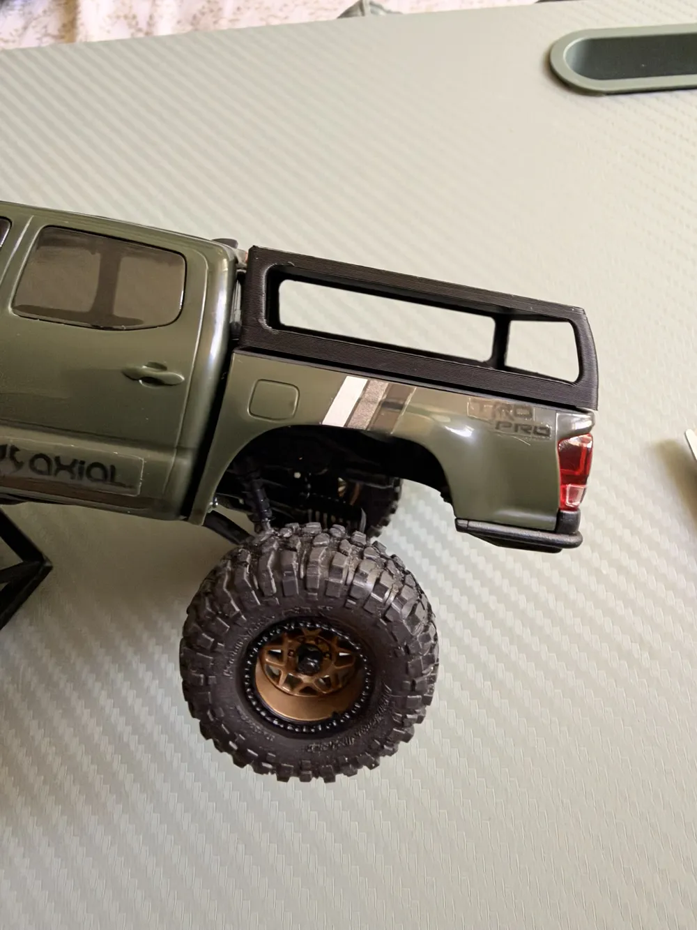 Tbular Shell SCX 30 Tacoma Camper shells and Bed Rack - Free 3D Print Model - MakerWorld