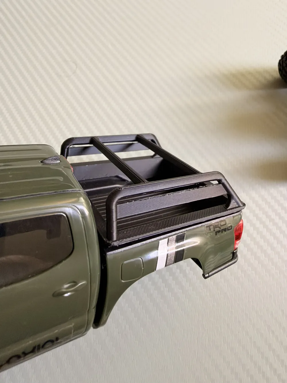 Tbular Shell SCX 30 Tacoma Camper shells and Bed Rack - Free 3D Print Model - MakerWorld