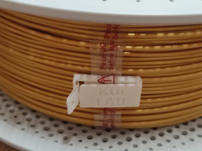 Clip per chiusura filamento (refill bambulab)