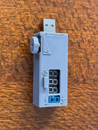 Modified to access USB A, Clip on top and extra room inside