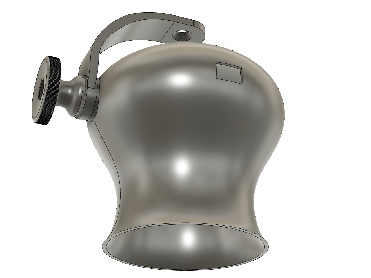 Spotlight made from standard LED ceiling downlight