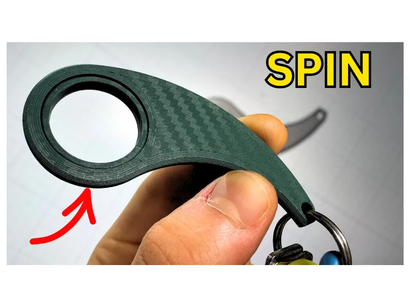 Simple Key Spinner Fusion Tutorial Included