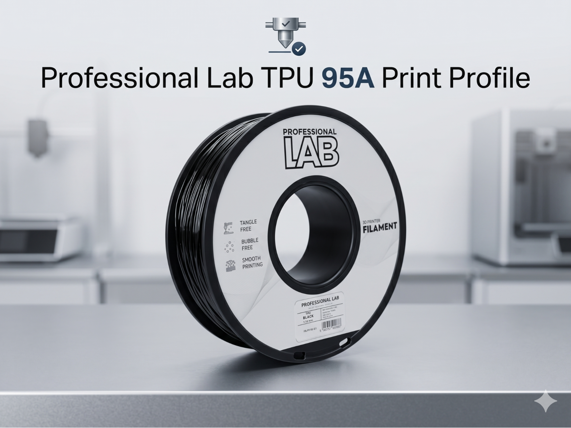 TPU 95A Print Profile Professional Lab "Not Dried"