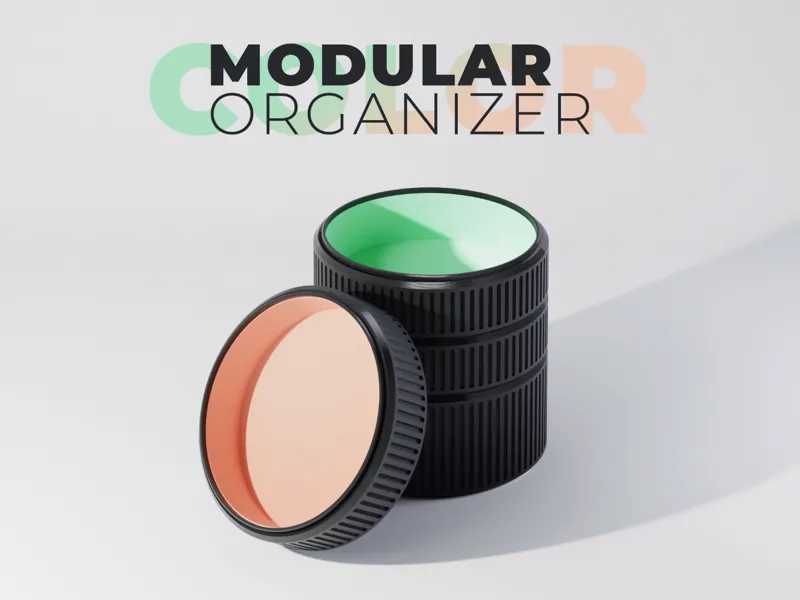 Minimal Stackable Storage Set