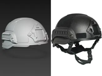 Military helmets