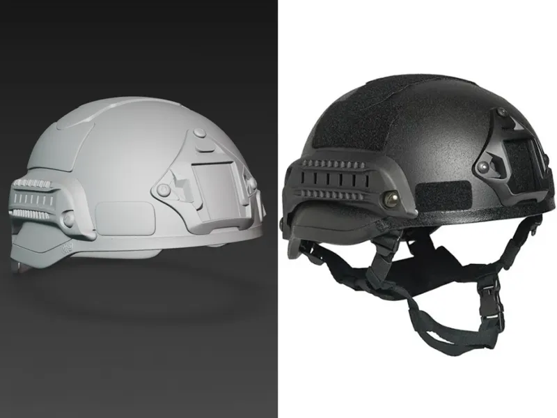 Military helmets