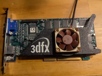 Voodoo 3000 3DFX Fan Mount
