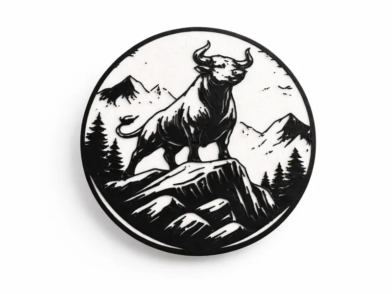 Bull Mountain Wall Art
