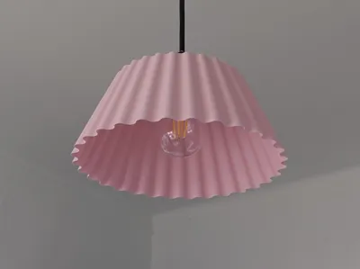 wavy lamp
