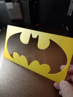 Pochoir logo Batman — photo 3