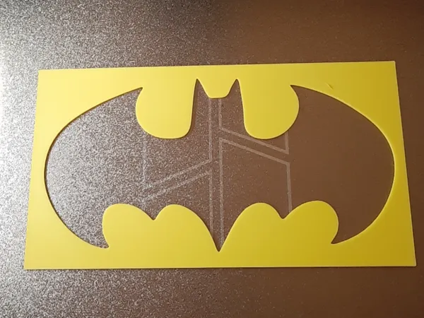 Pochoir logo Batman