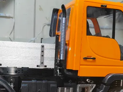 Exhaust for 1:10 Unimog