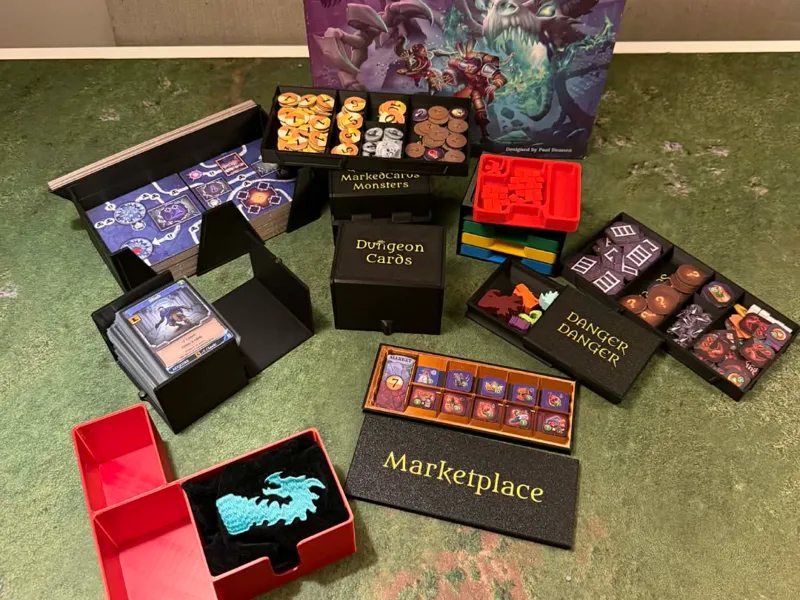Clank! Catacombs with expansions Insert