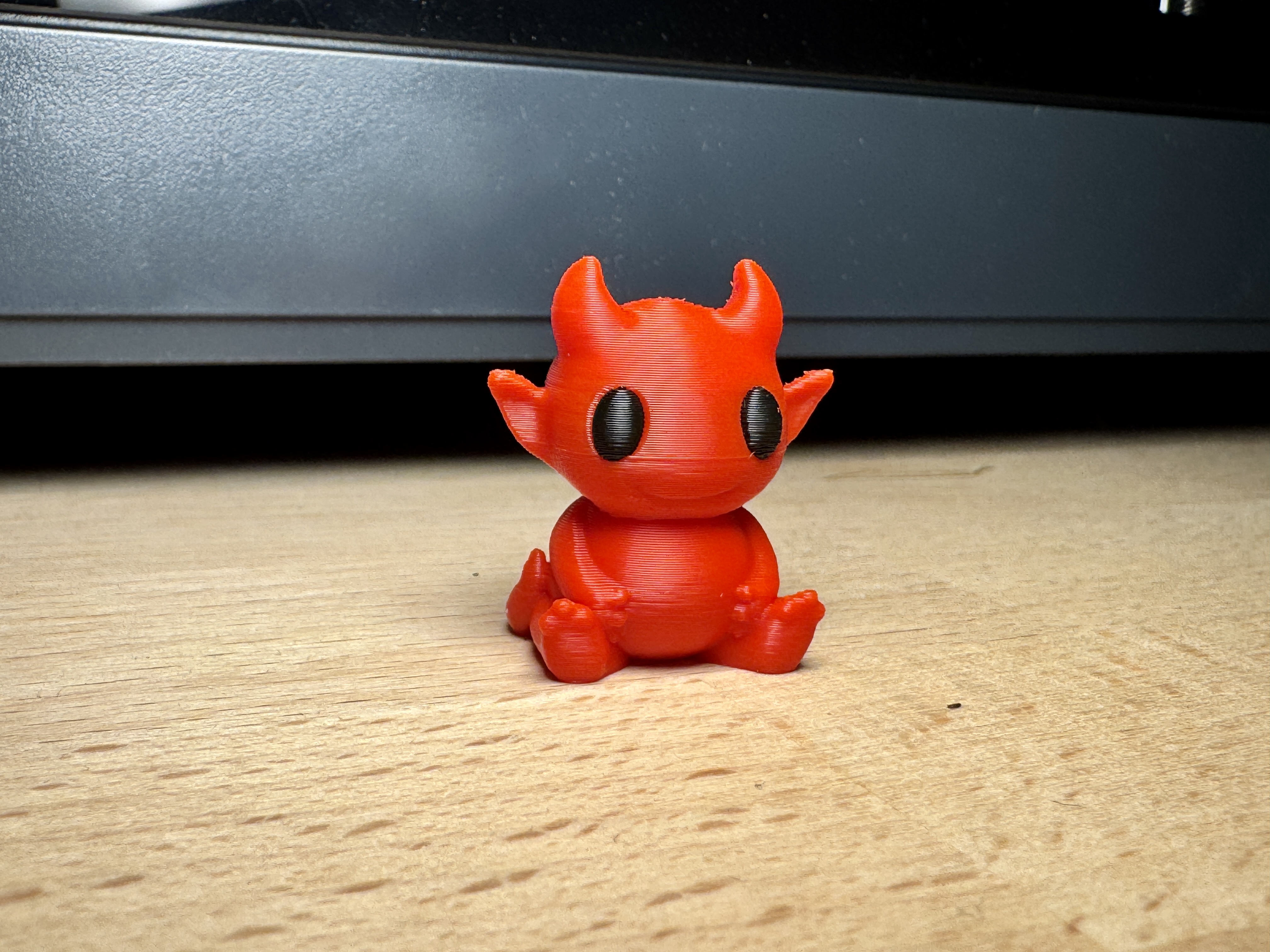 Miniatura 3 do modelo 3D Tiny Cute Horned Devil 