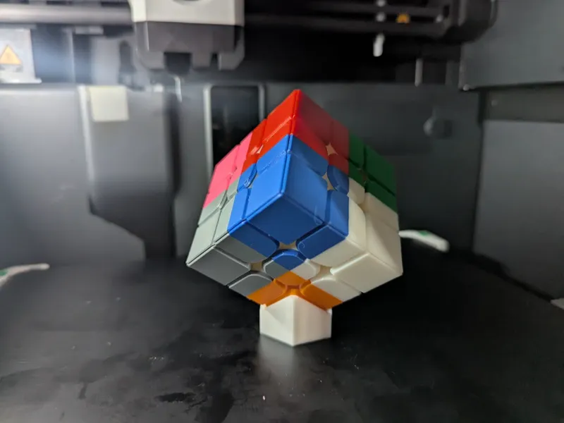 100% printed speedcube, springloaded - 8 Color Mod