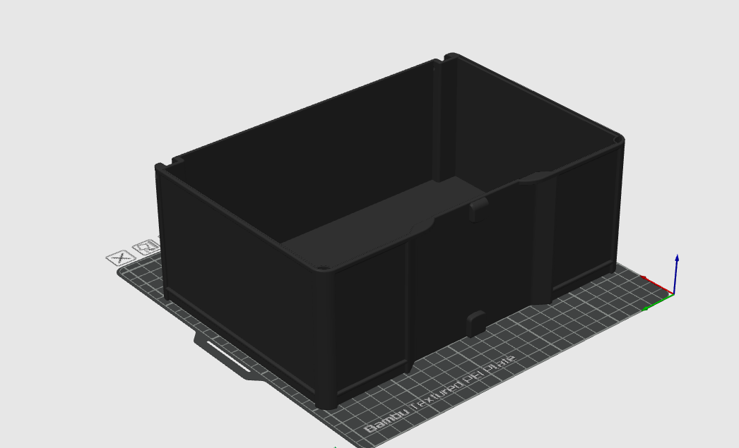 Miniatura 5 do modelo 3D 轻型模块化堆叠工具箱