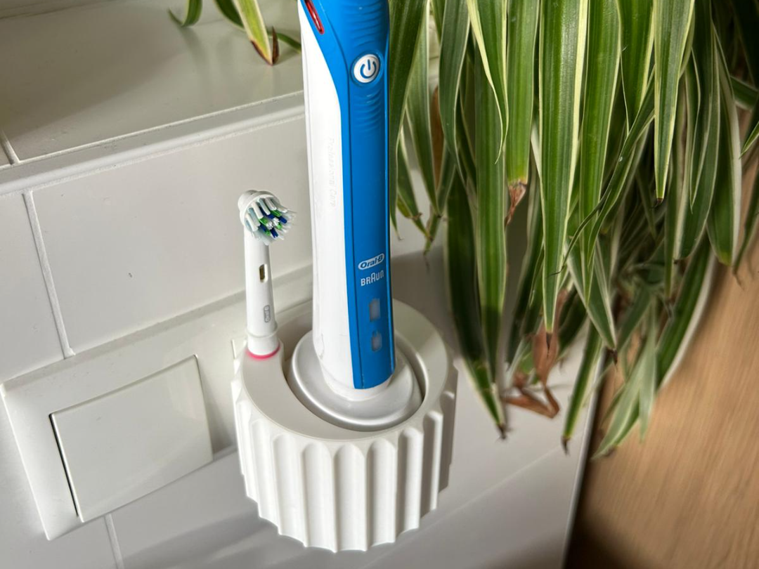 Oral B Charger Wall Mount + Brush Head Holder (EU)