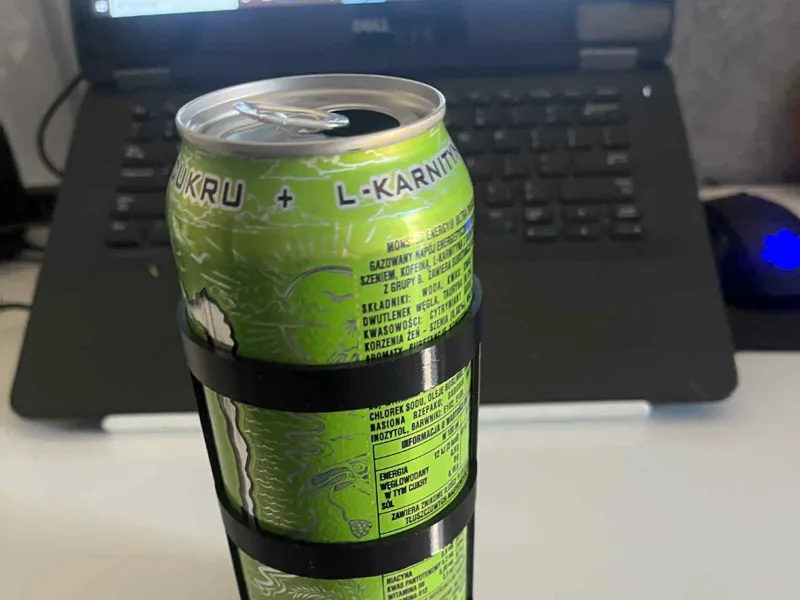 500 ml can/bottle holder with 8mm screw hole