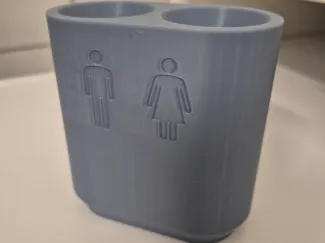 Toothbrush Holder with driptray