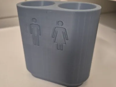 Toothbrush Holder with driptray