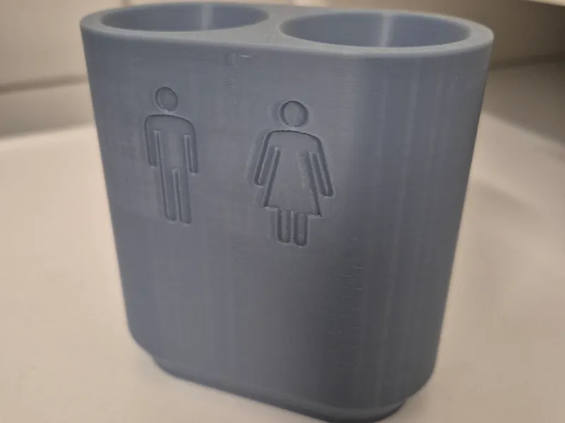 Toothbrush Holder with driptray