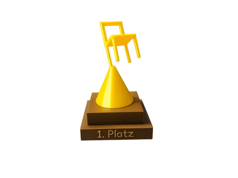 Pokal Stuhltanz Kindergeburtstag