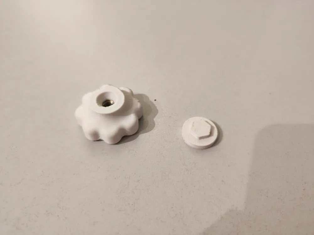 M5 knurled nut (8mm nut) by julienk0 MakerWorld