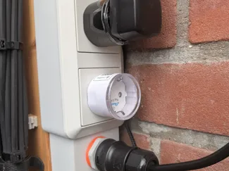 Doppel Schuko Steckdose mit Wieland Stecker - BKW
