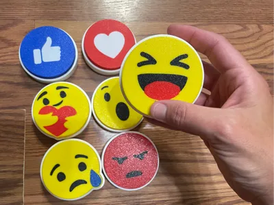 Laugh Facebook React Clicker