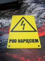 High Voltage Warning Sign