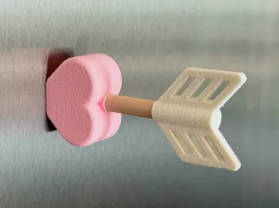 Cupid's Arrow Refrigerator Magnet (No AMS!)